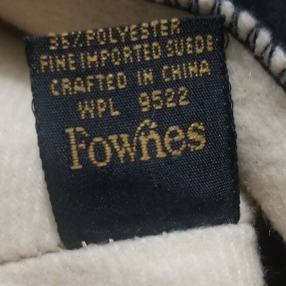 Thinsulate Thermal Insulation Winter Gloves Vintage Suede Leather Black XL Men - Picture 6 of 6